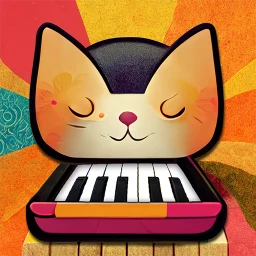 猫ピアノ のアイコン